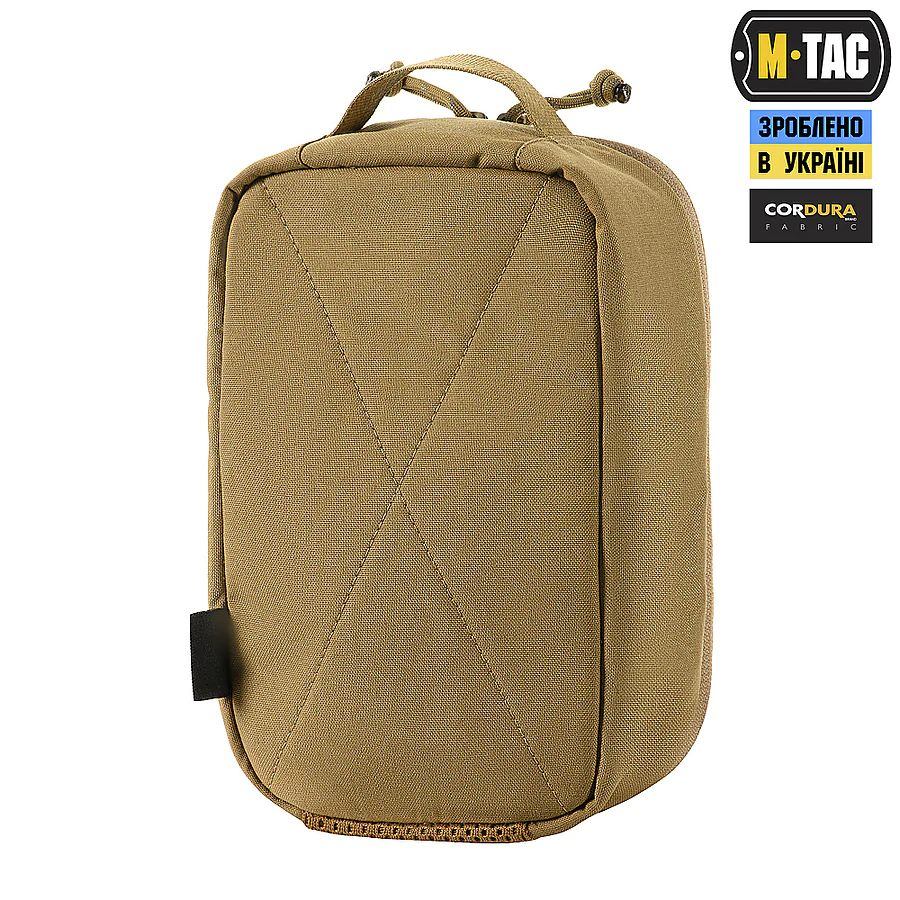 Органайзер утилітарний прозорий Elite Small (22х14 см) M-Tac. Койот