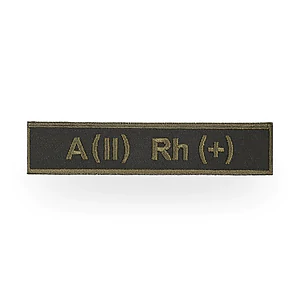 Шеврон Specprom Група крові А(2) Rh (+) олива