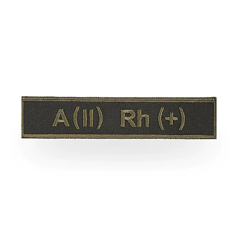 Шеврон Specprom Группа крови А(2) Rh (+) олива