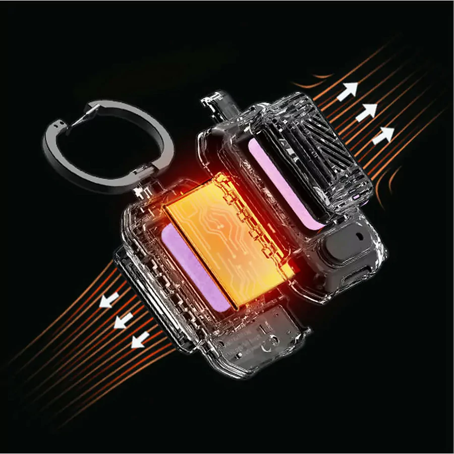 Портативний фумігатор кемпінговий Flextail Light Repe. Зелений