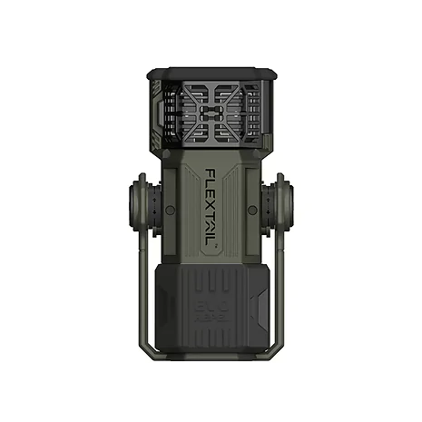 Портативний фумігатор-ліхтар-павербанк кемпінговий Flextail Evo Repel. Зелений