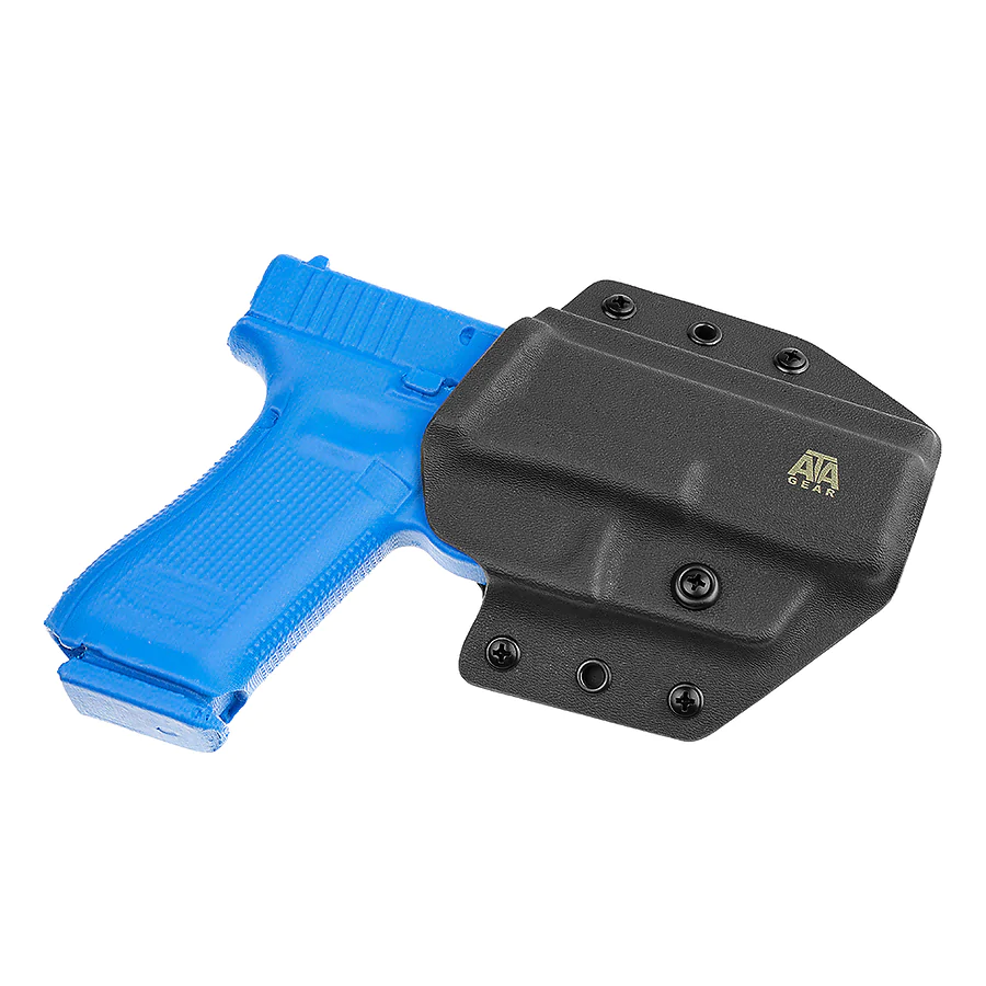 Кобура для оружия Glock - 17 / 22 / 47 для правши ATA-Gear Hit Factor ver.1. Чёрный