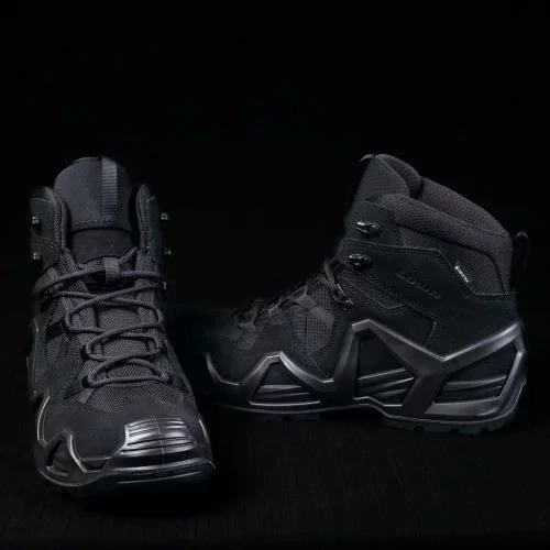 Тактичні черевики Lowa Zephyr MK2 Gore-Tex® MID TF. Чорний