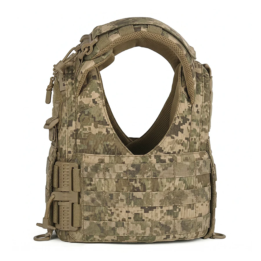 Плитоноска женская Warmor gen.3 FL SPECPROM (for Ladies). Без подсумков. С быстрым боковым и верхним сбросом (без плит). Пиксель