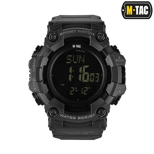 Годинник тактичний 2037 Army M-Tac. Чорний