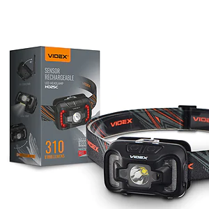 Налобний світлодіодний ліхтар VIDEX 310Lm 5000K