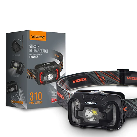 Налобний світлодіодний ліхтар VIDEX 310Lm 5000K