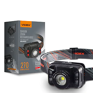 Налобный светодиодный фонарь VIDEX 270Lm 5000K