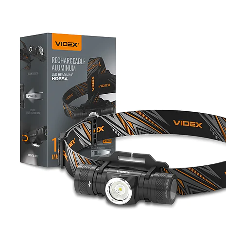 Налобний світлодіодний ліхтар VIDEX 1200Lm 5000K