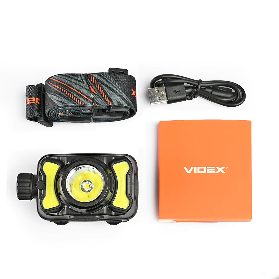 Налобний світлодіодний ліхтар VIDEX 700Lm 5000K