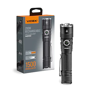 Портативный светодиодный фонарик VIDEX 1500Lm 5000K