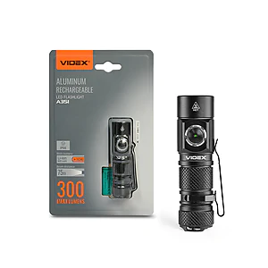 Портативный светодиодный фонарик VIDEX 300Lm 5000K