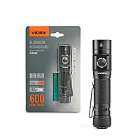 Портативний світлодіодний ліхтарик VIDEX 600Lm 5000K