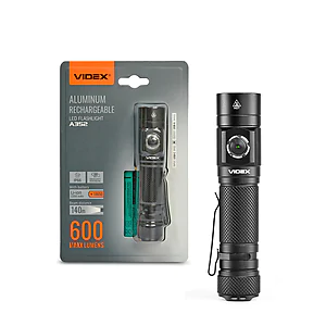 Портативний світлодіодний ліхтарик VIDEX 600Lm 5000K