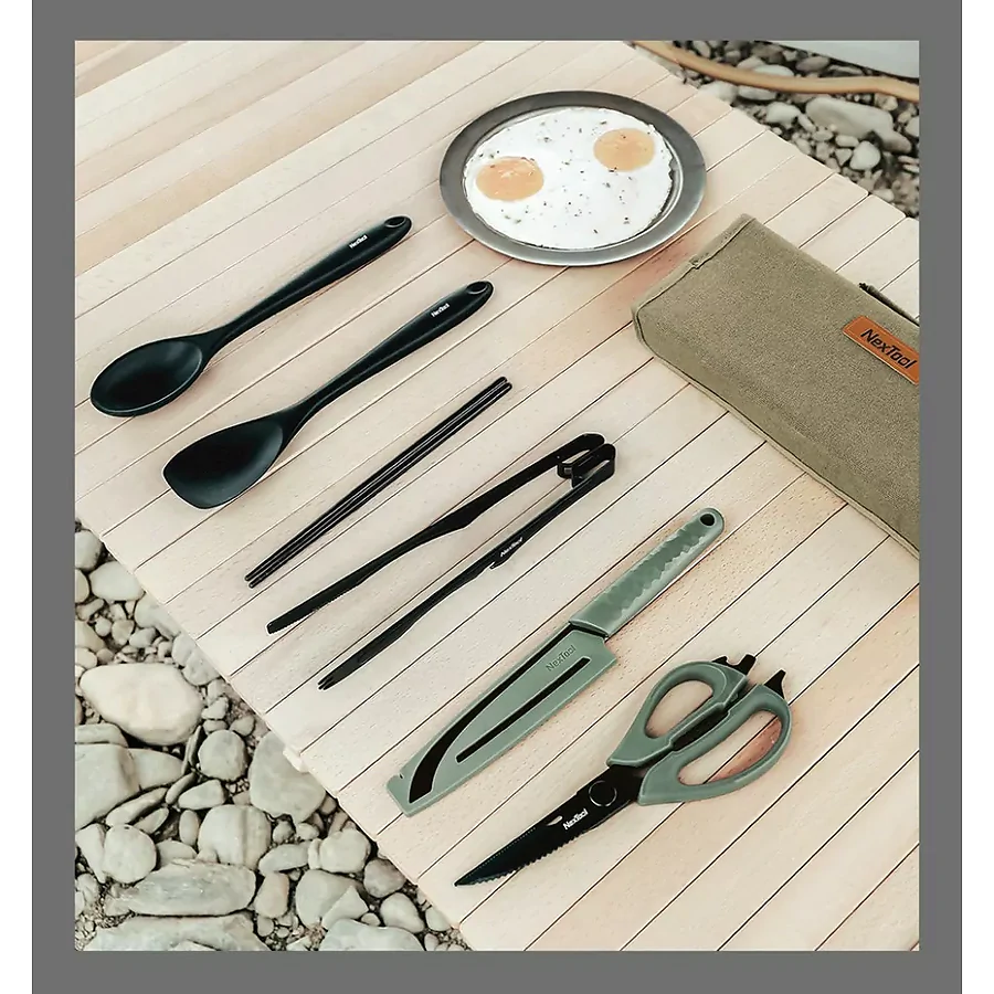 Кемпинговый набор кухонной посуды NexTool Outdoor Cooking set, 6 предметов