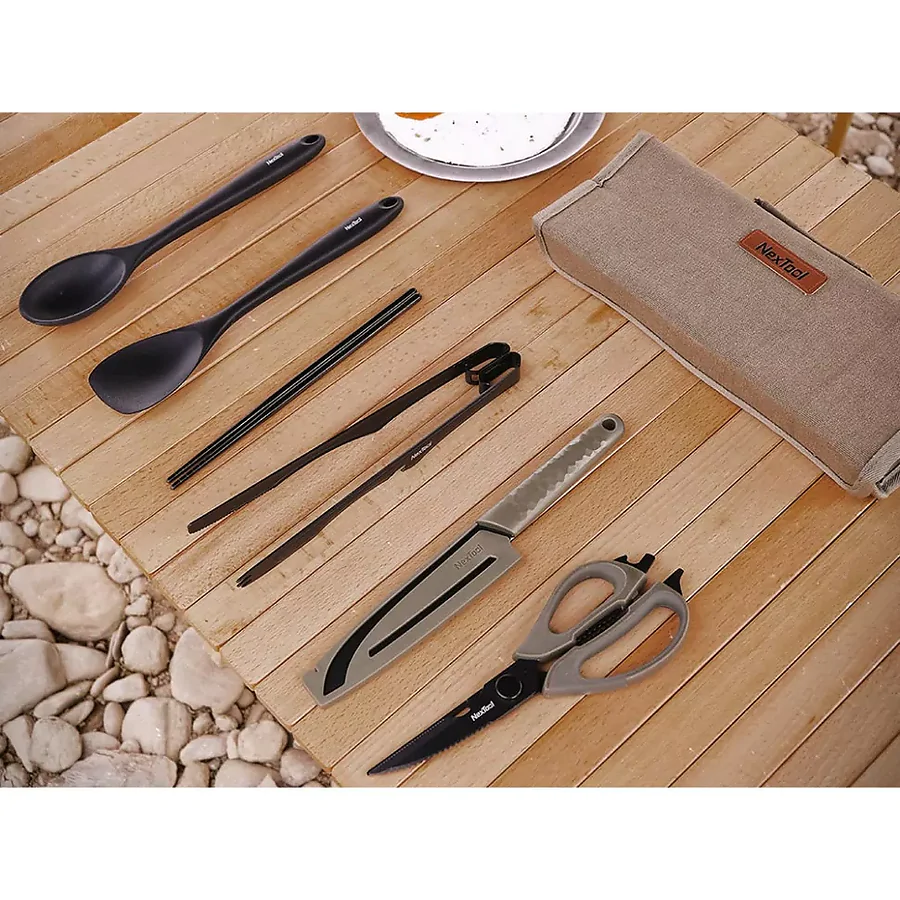 Кемпинговый набор кухонной посуды NexTool Outdoor Cooking set, 6 предметов