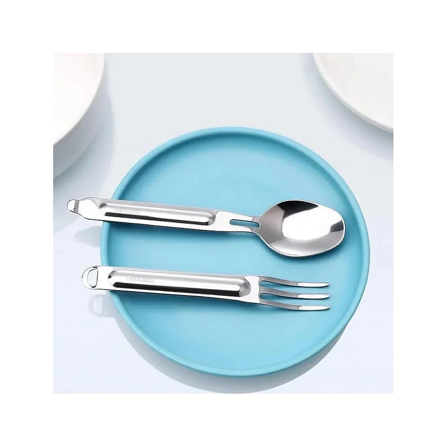 Набор столовых приборов NexTool Portable Stainless Steel Tableware из нержавеющей стали