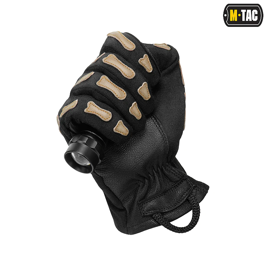 Перчатки M-Tac Skeleton Nomex Черный/Койот