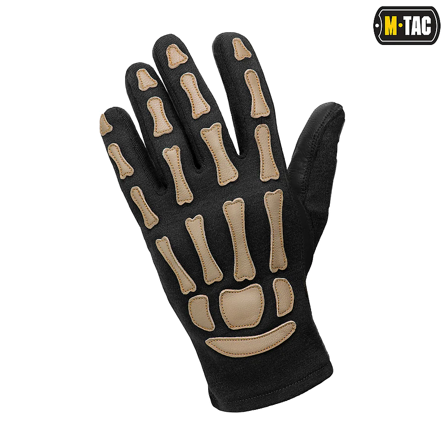 Перчатки M-Tac Skeleton Nomex Черный/Койот