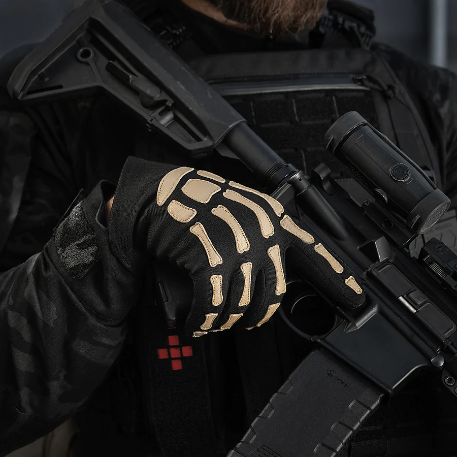 Перчатки M-Tac Skeleton Nomex Черный/Койот