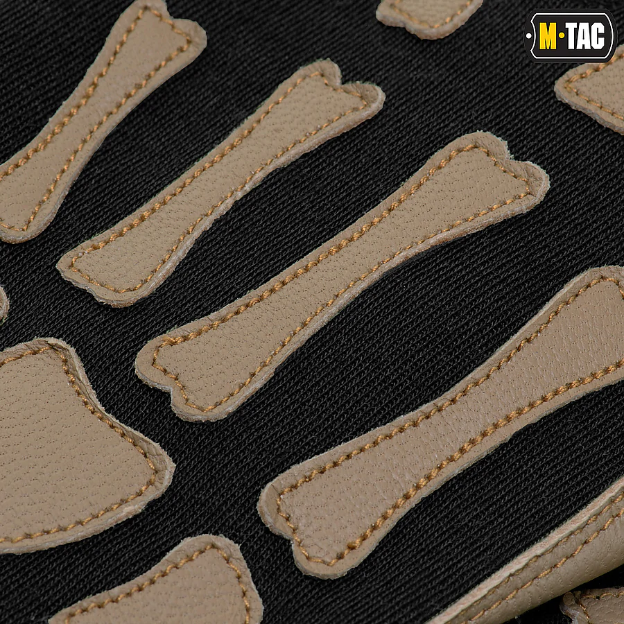 Перчатки M-Tac Skeleton Nomex Черный/Койот