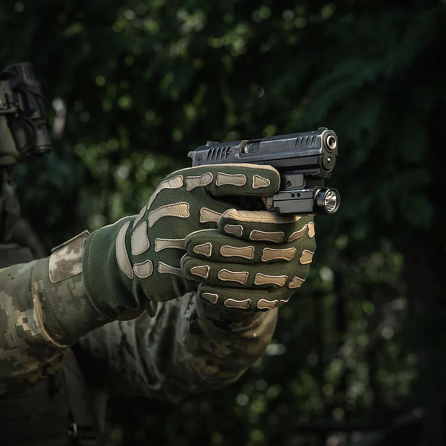 Перчатки M-Tac Skeleton Nomex Олива/Койот