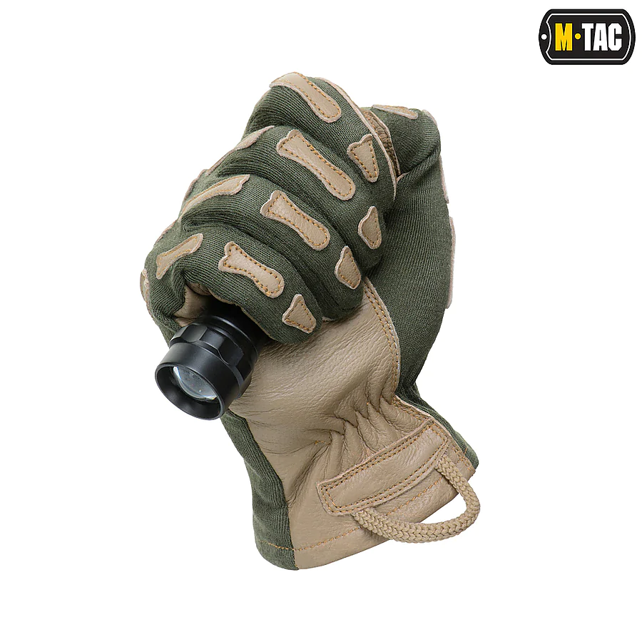 Перчатки M-Tac Skeleton Nomex Олива/Койот