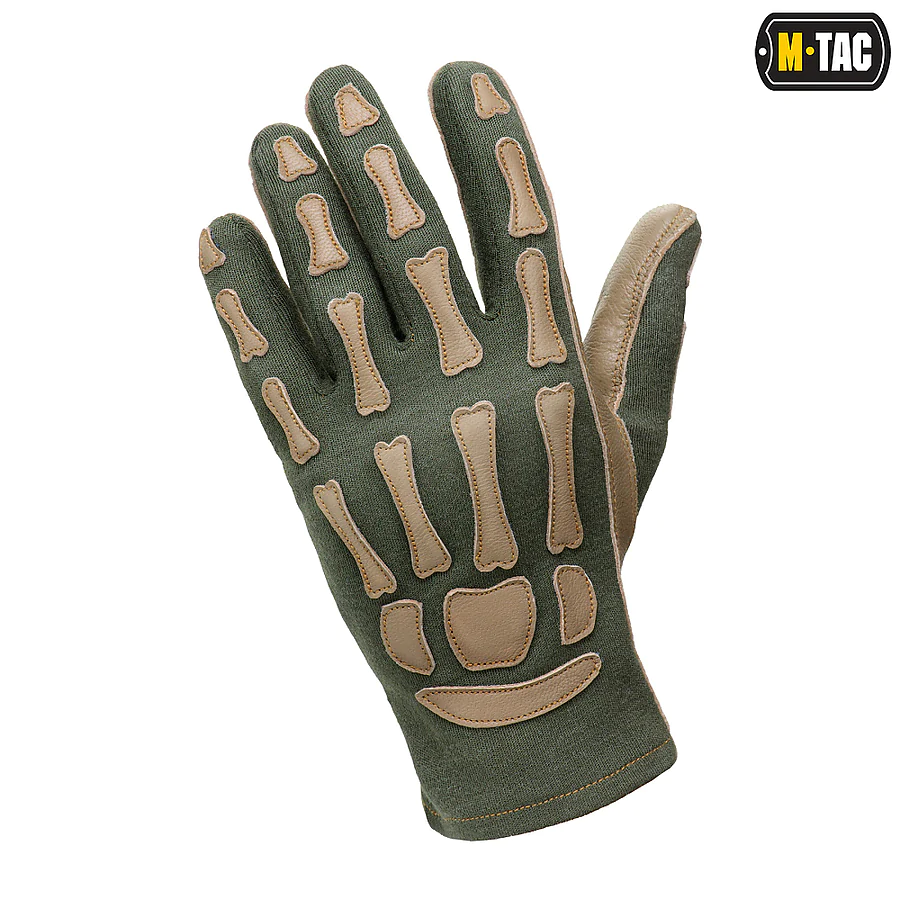 Перчатки M-Tac Skeleton Nomex Олива/Койот