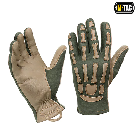 Рукавички M-Tac Skeleton Nomex Олива/Койот