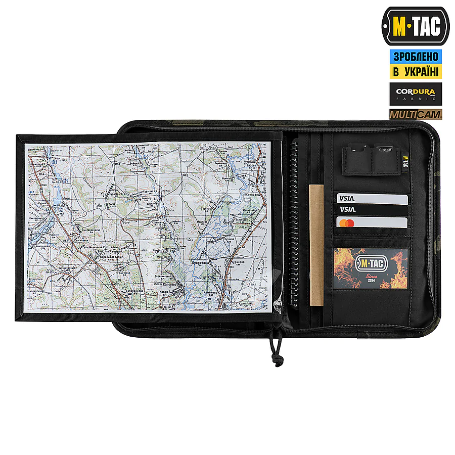 Планшет-органайзер M-TAC А5 Elite Multicam Black