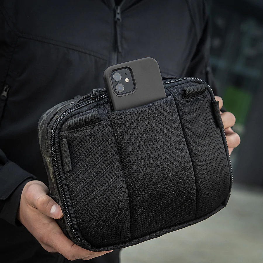 Сумка через плече M-Tac EDC Bag Elite. Мультикам чорний