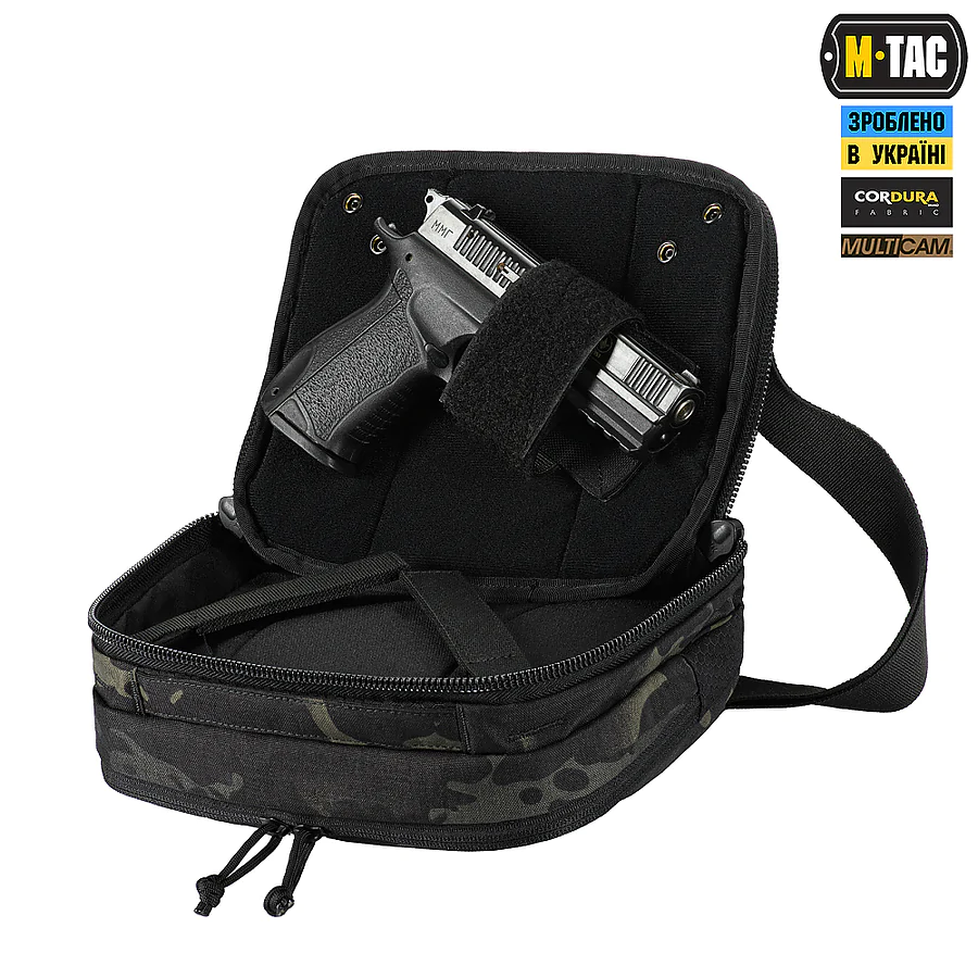 Сумка через плече M-Tac EDC Bag Elite. Мультикам чорний