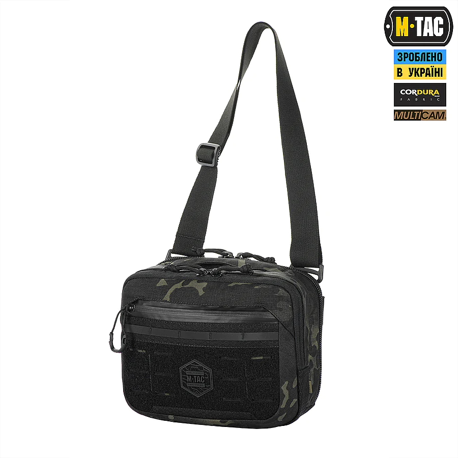 Сумка через плече M-Tac EDC Bag Elite. Мультикам чорний