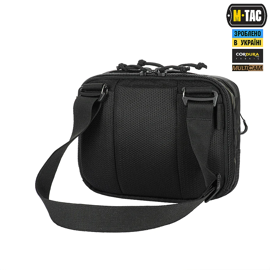 Сумка через плече M-Tac EDC Bag Elite. Мультикам чорний