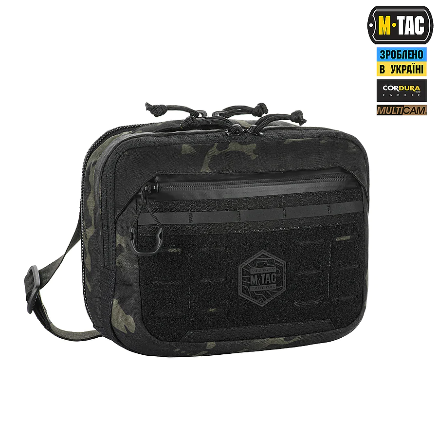 Сумка через плече M-Tac EDC Bag Elite. Мультикам чорний