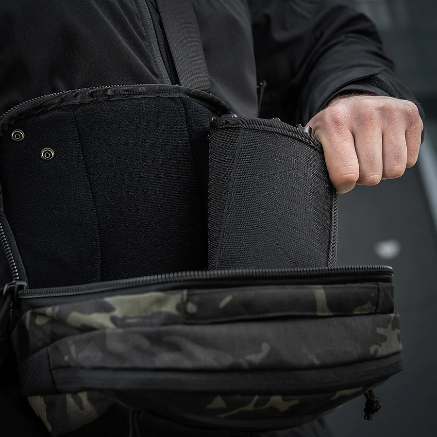 Сумка через плече M-Tac EDC Bag Elite. Мультикам чорний