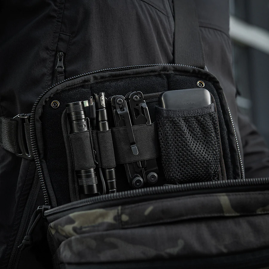 Сумка через плече M-Tac EDC Bag Elite. Мультикам чорний
