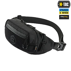 Сумка на пояс M-TAC Waist Bag Elite Hex. Чорний