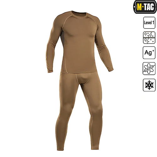 Термобілизна M-Tac ThermoLine Coyote Brown