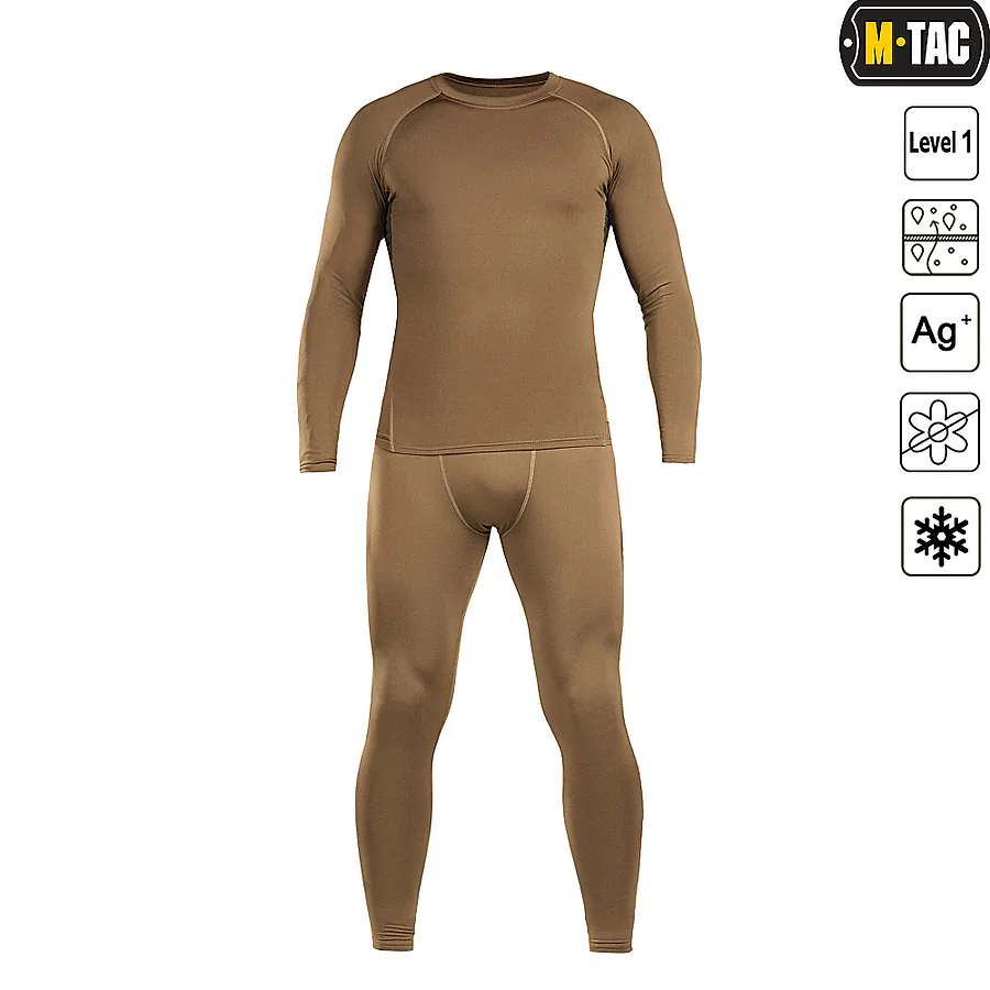 Термобілизна M-Tac ThermoLine Coyote Brown