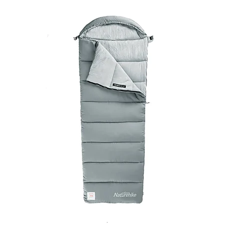 Спальний мішок з мішком для зберігання Naturehike M400 CNK2350WS023 правий, Сірий