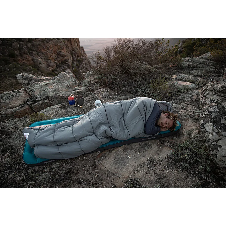 Спальний мішок з мішком для зберігання Naturehike M400 CNK2350WS023 лівий. Сірий