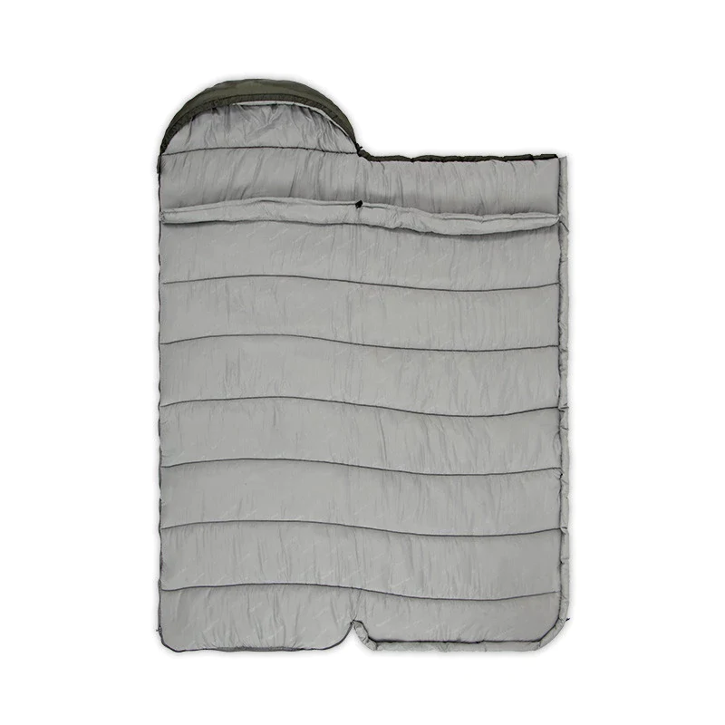 Спальник с капюшоном левый (1°C) Naturehike U350 NH20MSD07. Зеленый