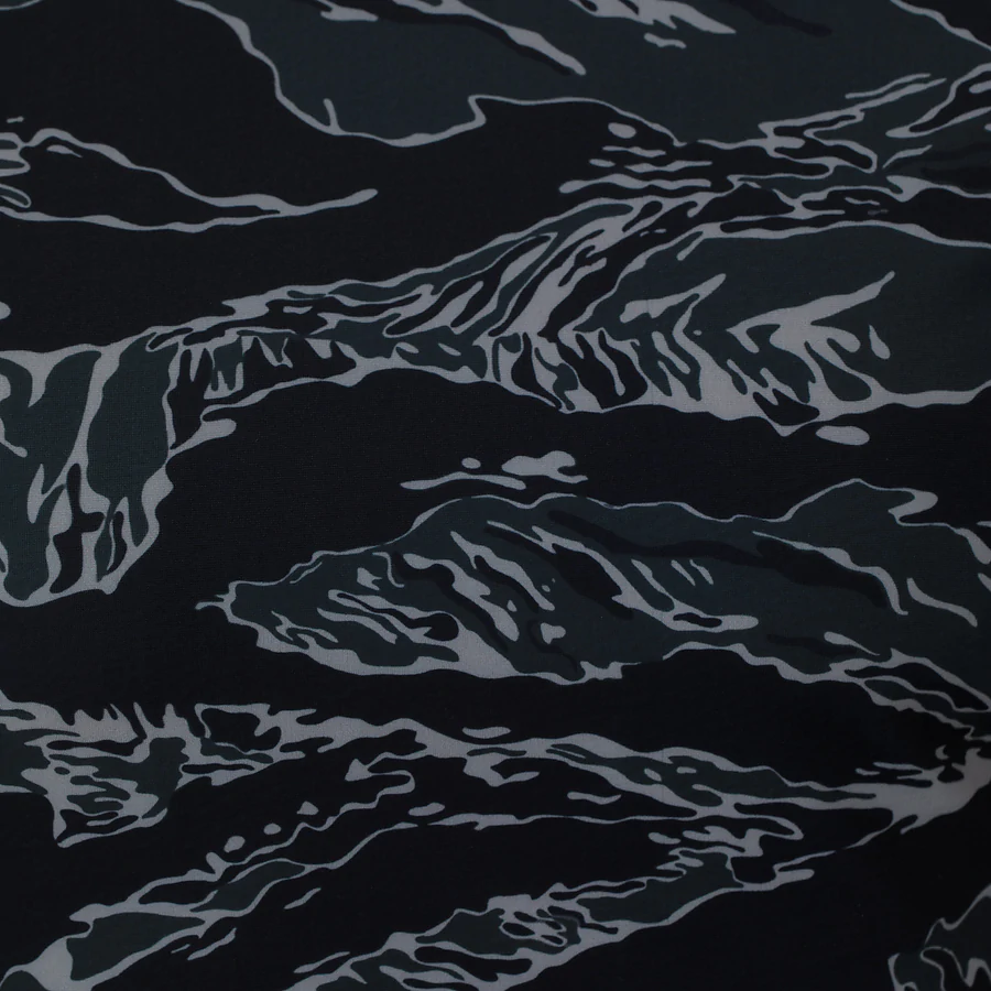 Чоловічий рашгард SPECPROM Black Tiger Stripes Camo