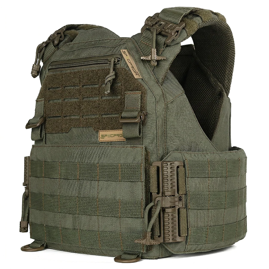 Плитоноска женская Warmor gen.3 FL SPECPROM (for Ladies). Без подсумков. С быстрым боковым и верхним сбросом (без плит). Олива