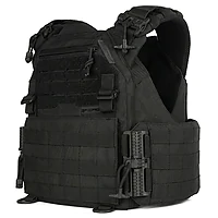 Плитоноска женская Warmor gen.3 FL SPECPROM (for Ladies). Без подсумков. С быстрым боковым и верхним сбросом (без плит). Черный