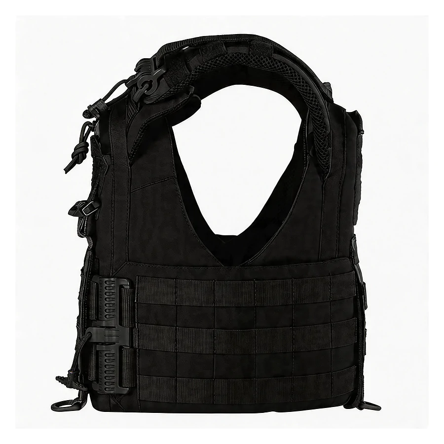 Плитоноска женская Warmor gen.3 FL SPECPROM (for Ladies). Без подсумков. С быстрым боковым и верхним сбросом (без плит). Черный
