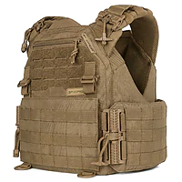 Плитоноска женская Warmor gen.3 FL SPECPROM (for Ladies). Без подсумков. С быстрым боковым и верхним сбросом (без плит). Койот