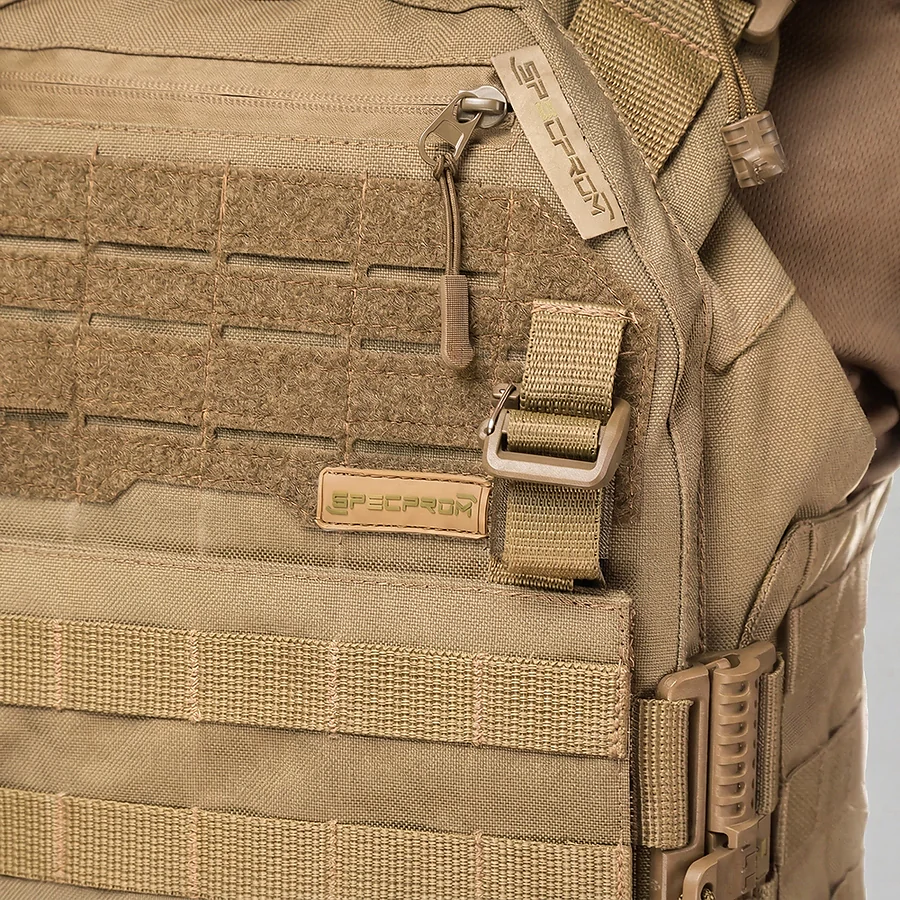 Плитоноска женская Warmor gen.3 FL SPECPROM (for Ladies). Без подсумков. С быстрым боковым и верхним сбросом (без плит). Койот