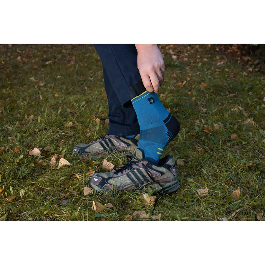 Водонепроникні шкарпетки Dexshell Running Lite 2.0. Темно-блакитні